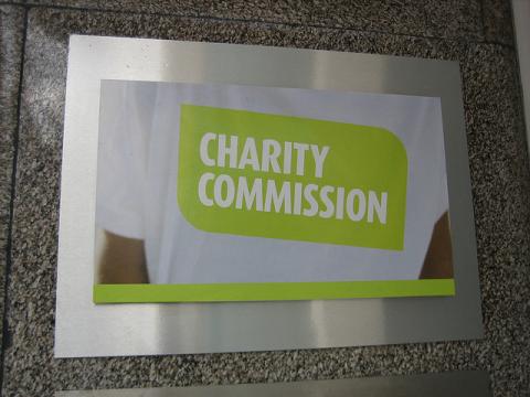 Charity Commission headquarters sign