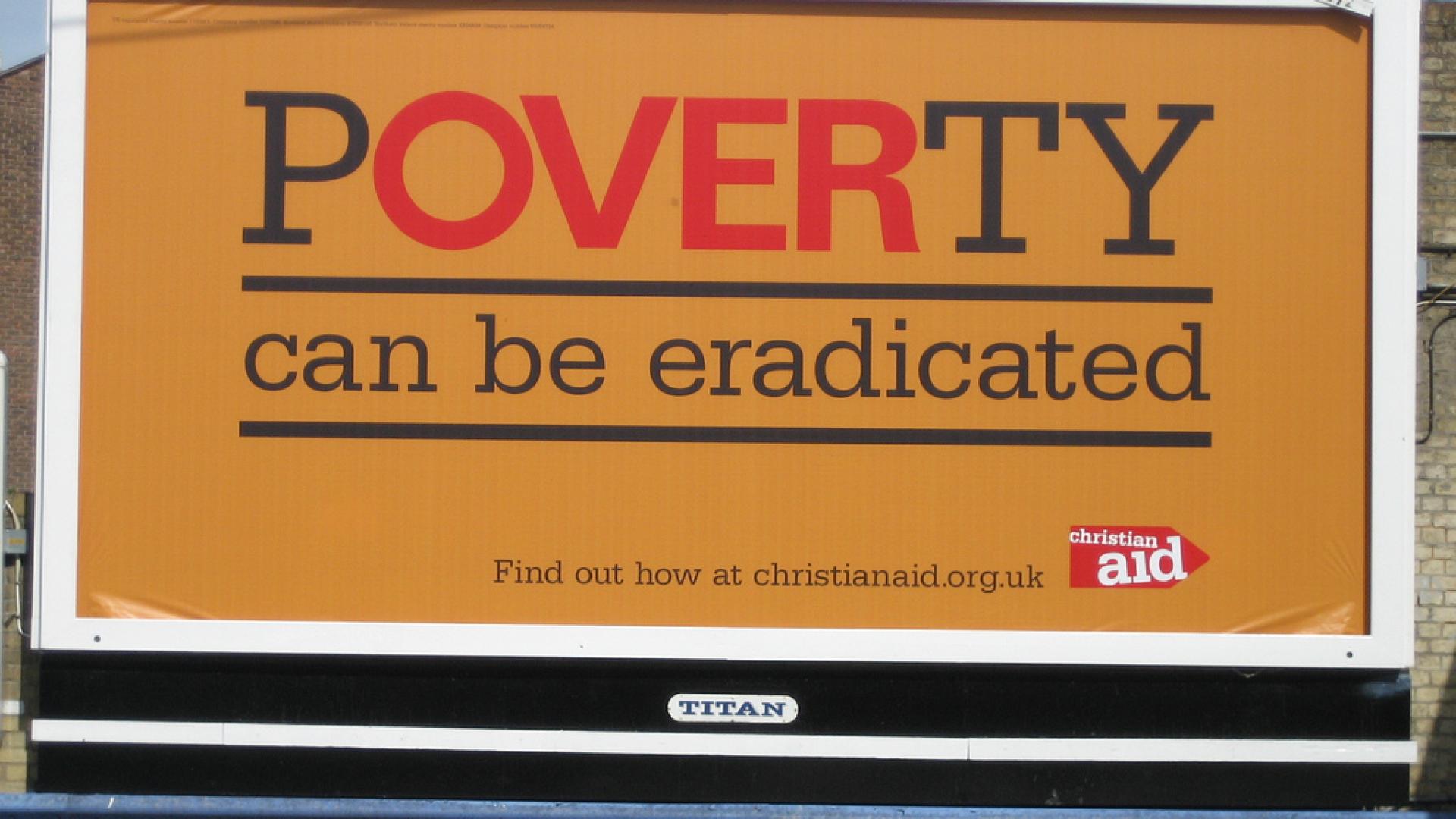 Christian Aid billboard